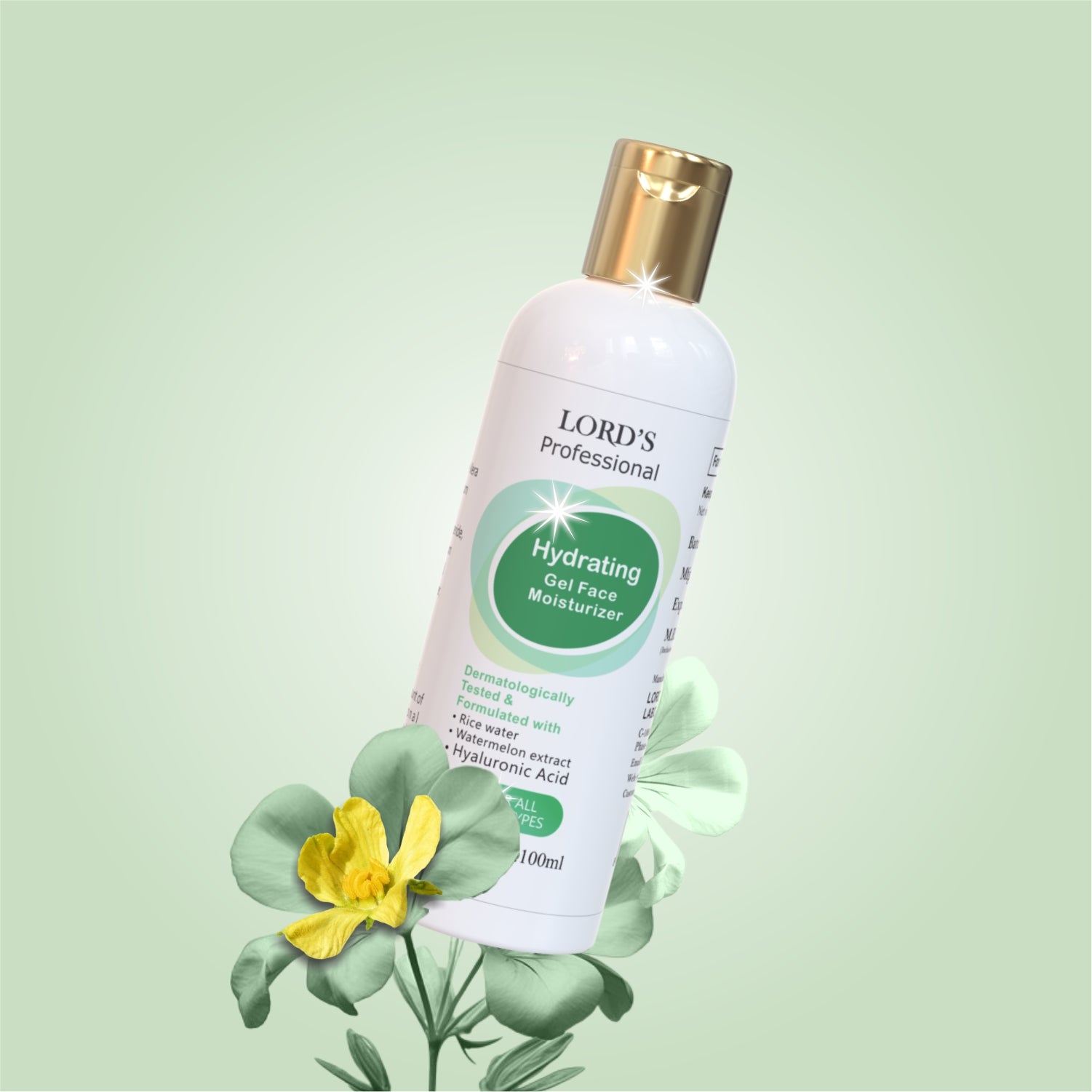 Professional Hydrating Gel Face Moisturizer