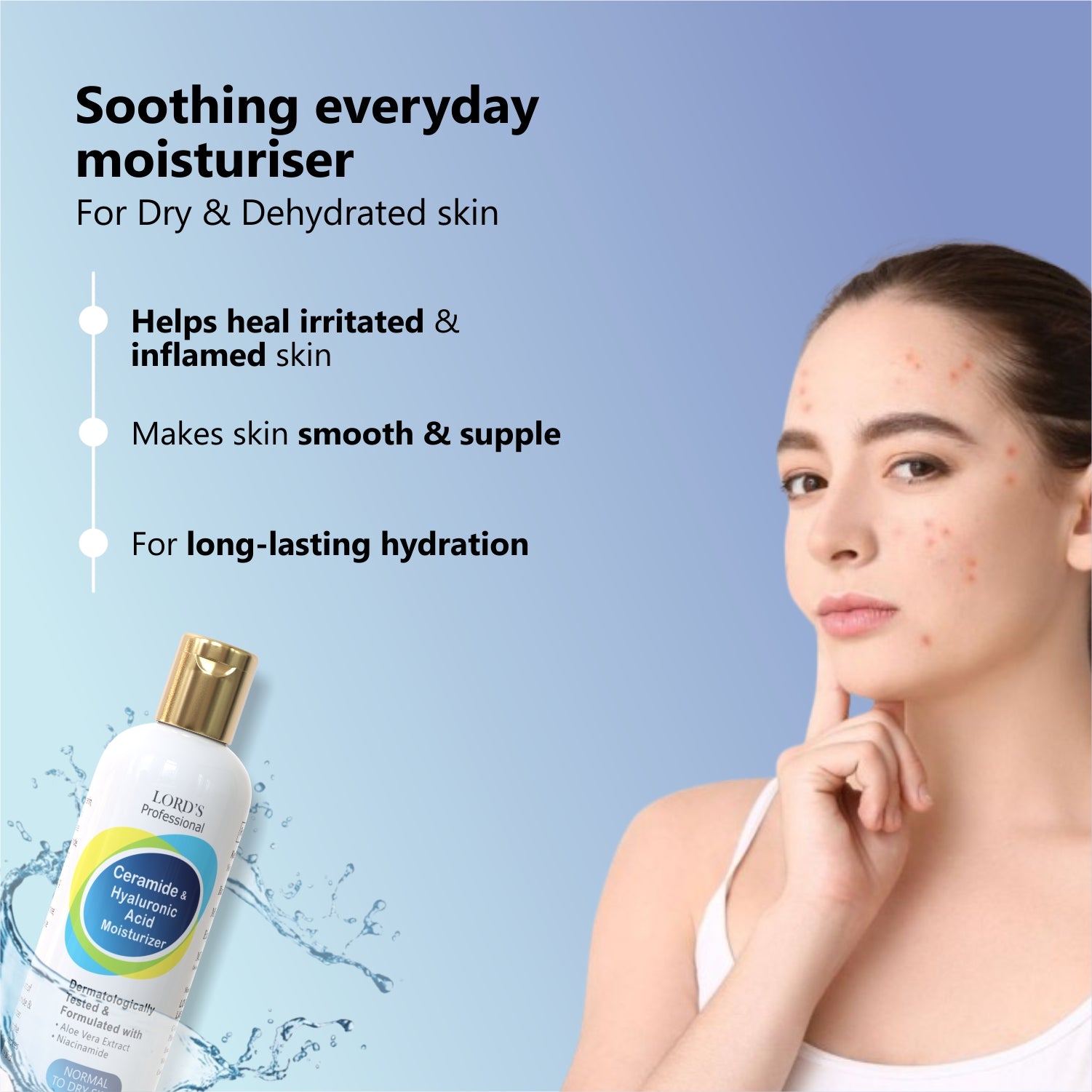 Ceramide and Hyaluronic Acid Moisturizer (100 ml)