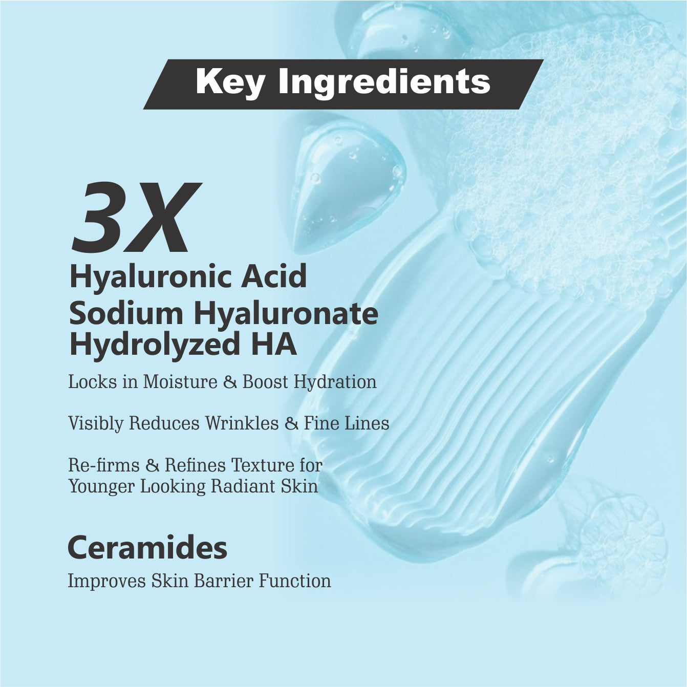 Lord's Hydrium Triple Hyaluronic Moisturizing  Cleanser (100ml)