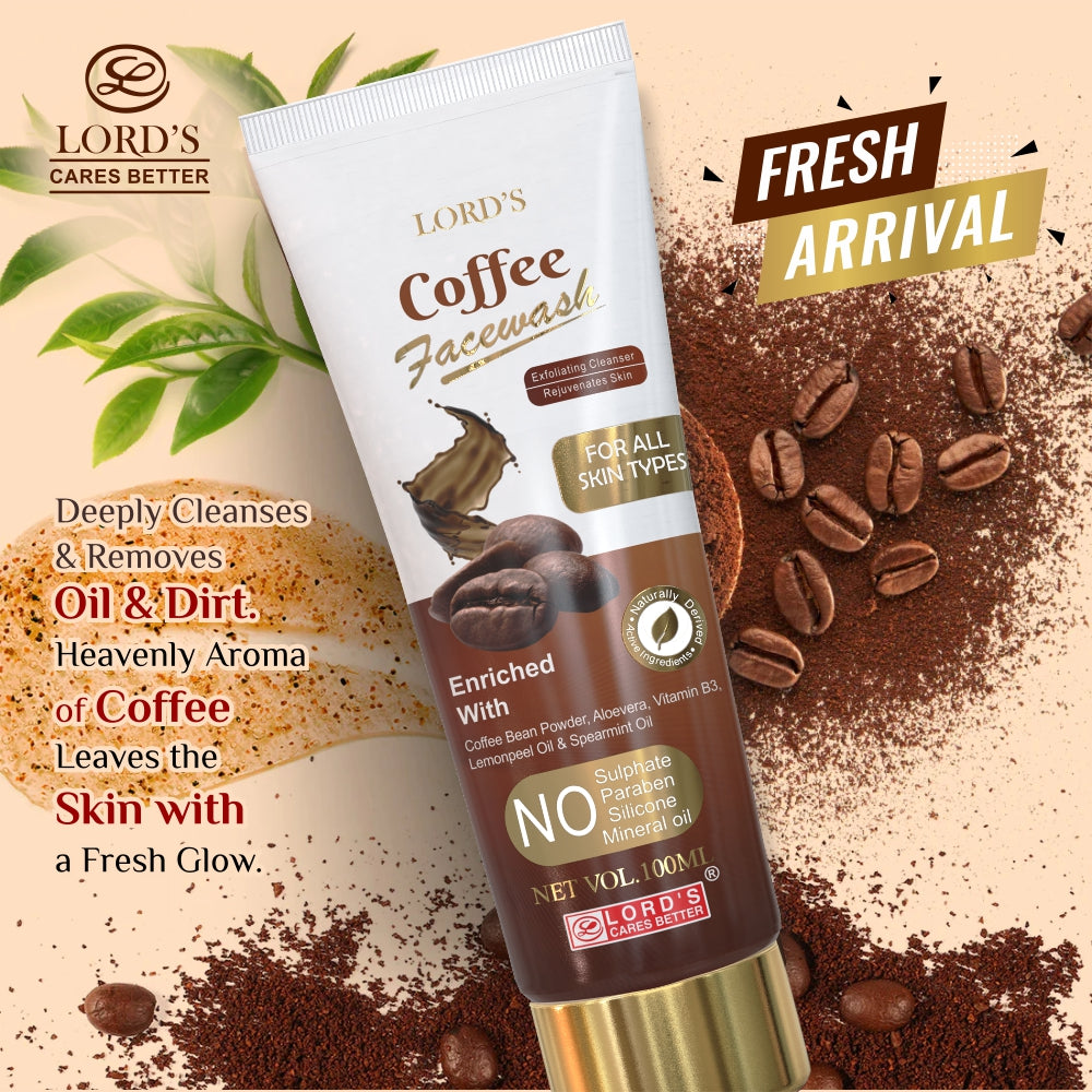 BUY 6@499|| Lords Caffeine Brightening De-tan Range