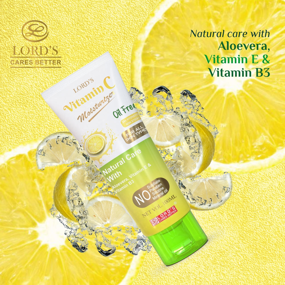 Lord's Vitamin C Face Brightening Kit (150ml + 30ml + 100ml)