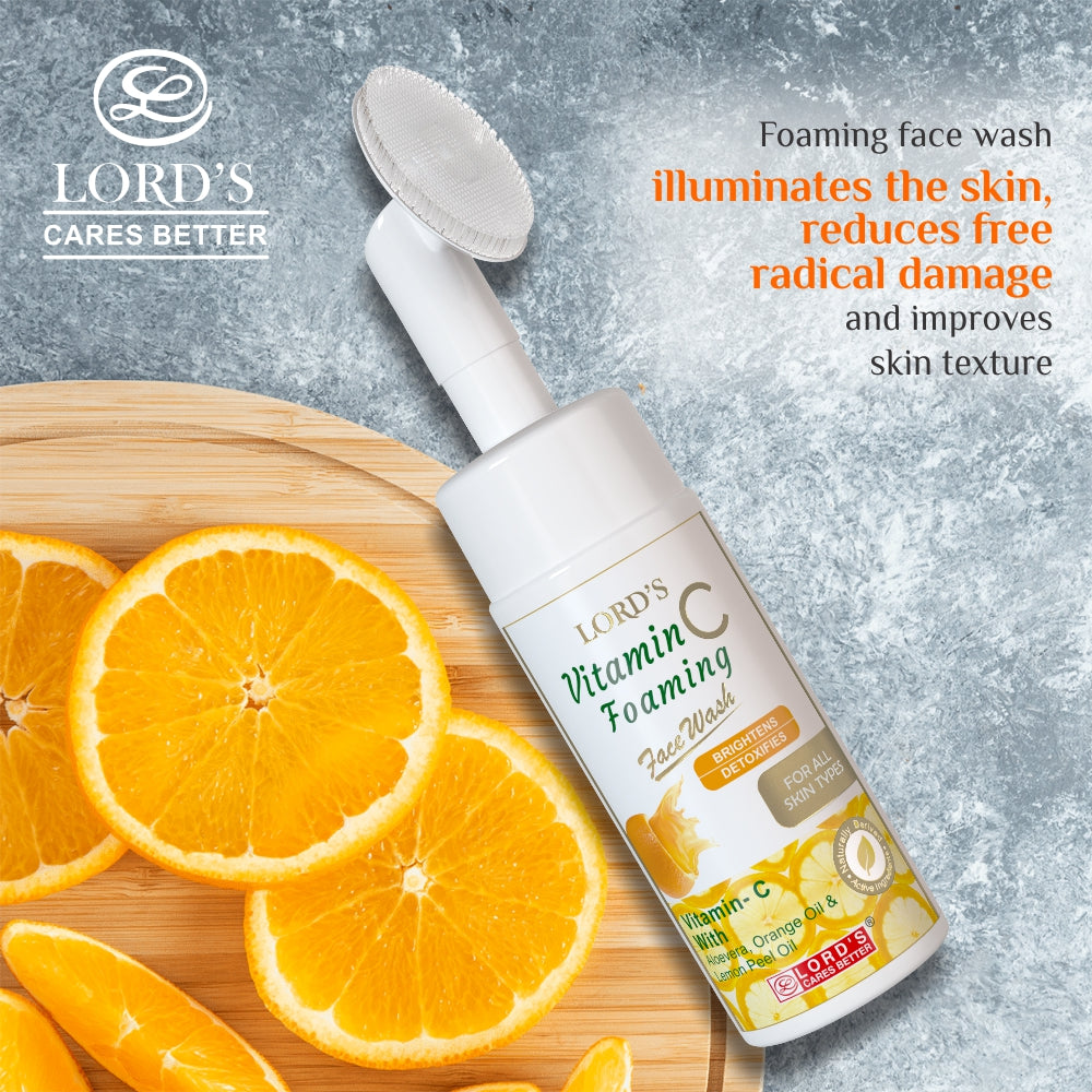 Lord's Vitamin C Face Brightening Kit (150ml + 30ml + 100ml)