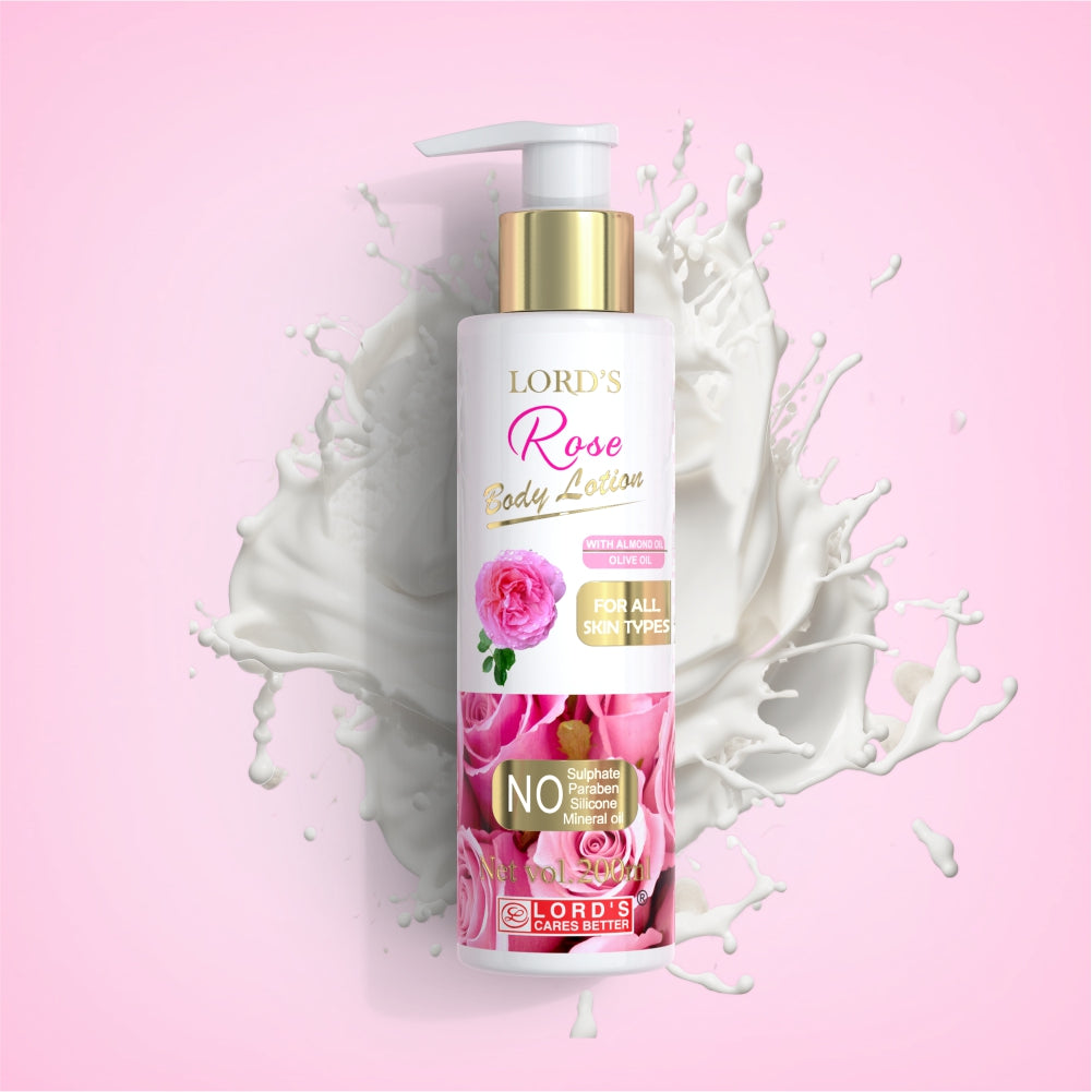 Rose Body Lotion (200Ml)