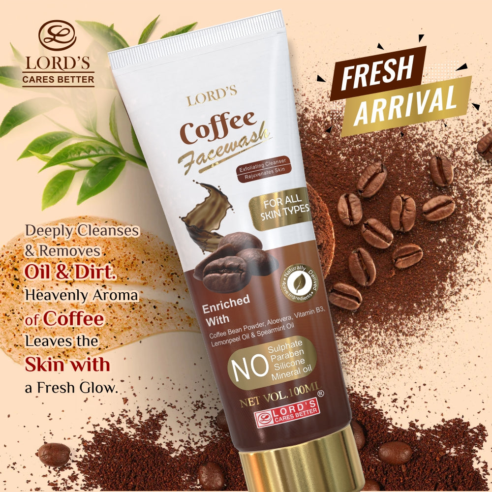 Coffee Face Wash Pack of 2  (200 ml)