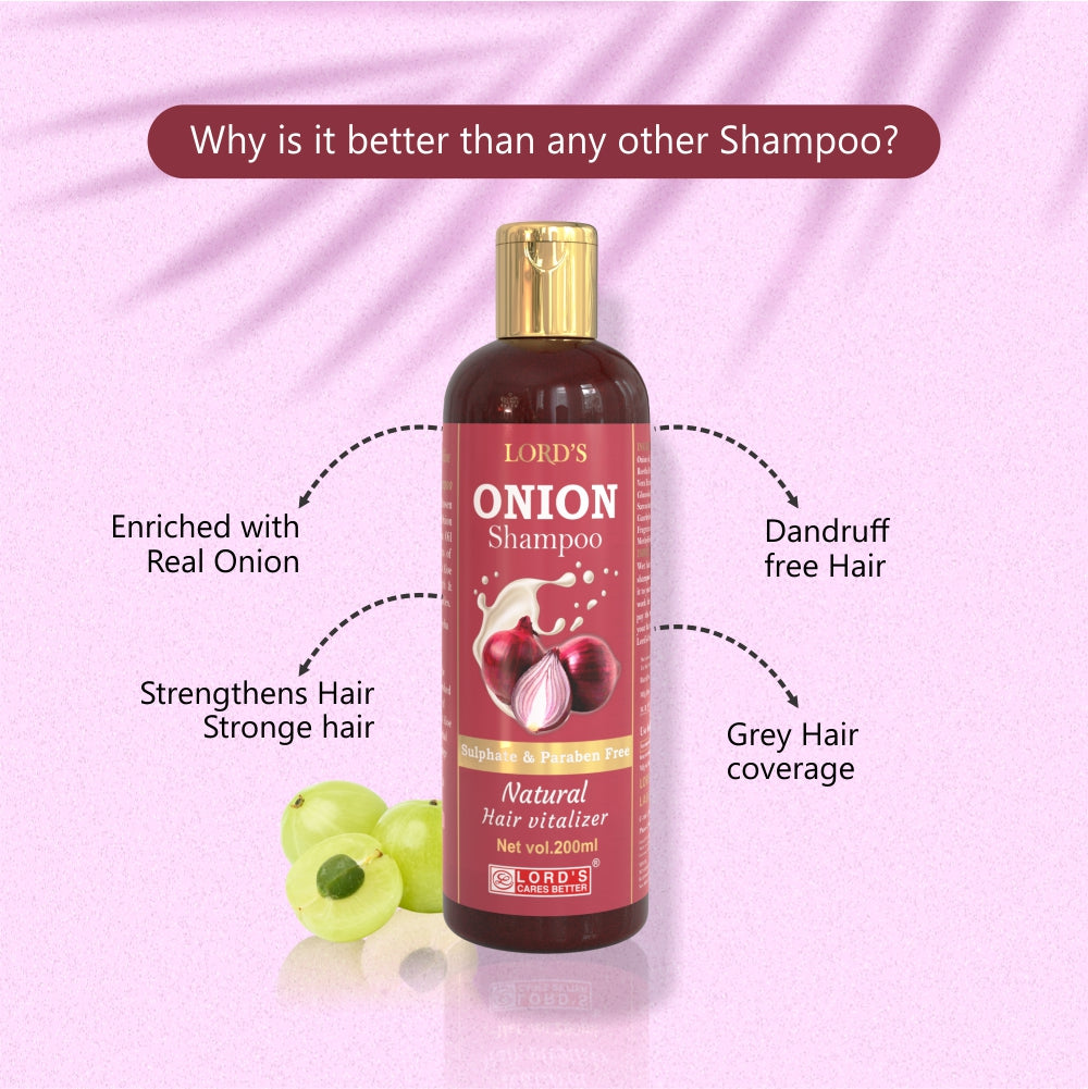 Onion Shampoo (200ml)