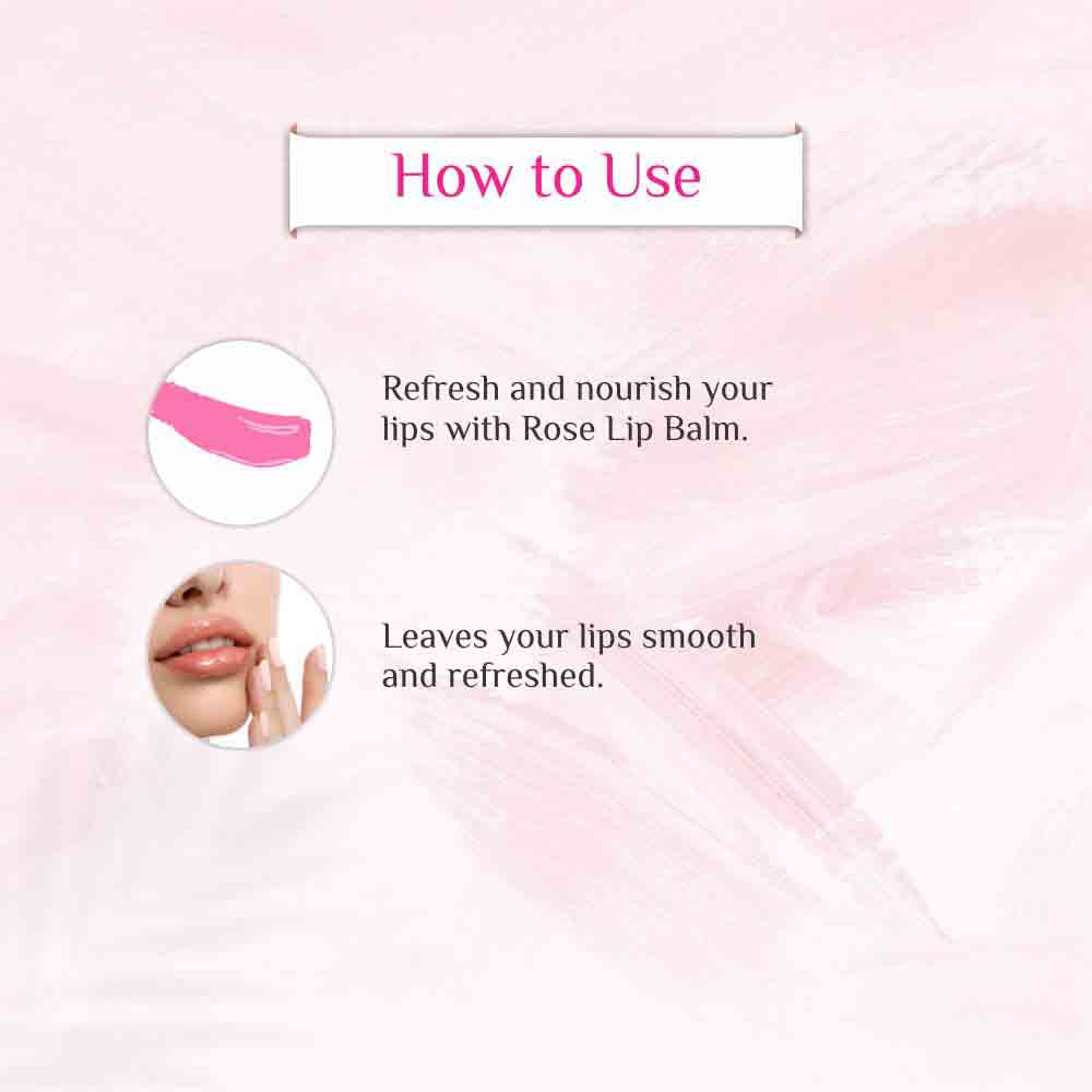 Buy 2 Get 1 Free - Rose Lip Balm (30 gms)