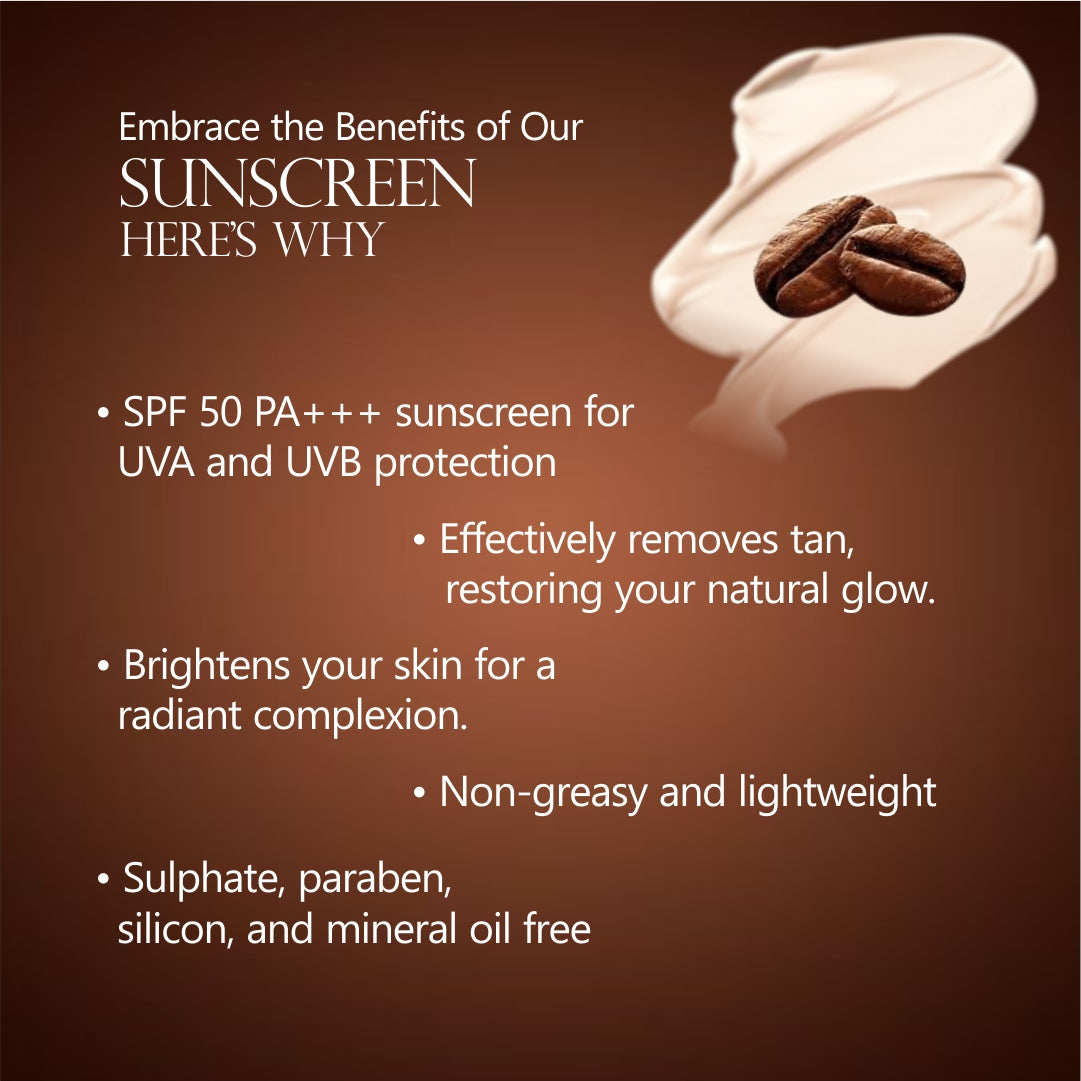 Lord's Coffee SPF 50+ Detan Sunscreen