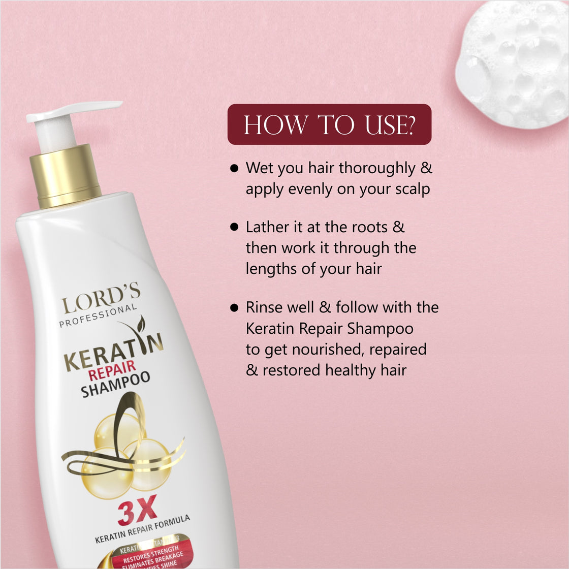 keratin repair shampoo