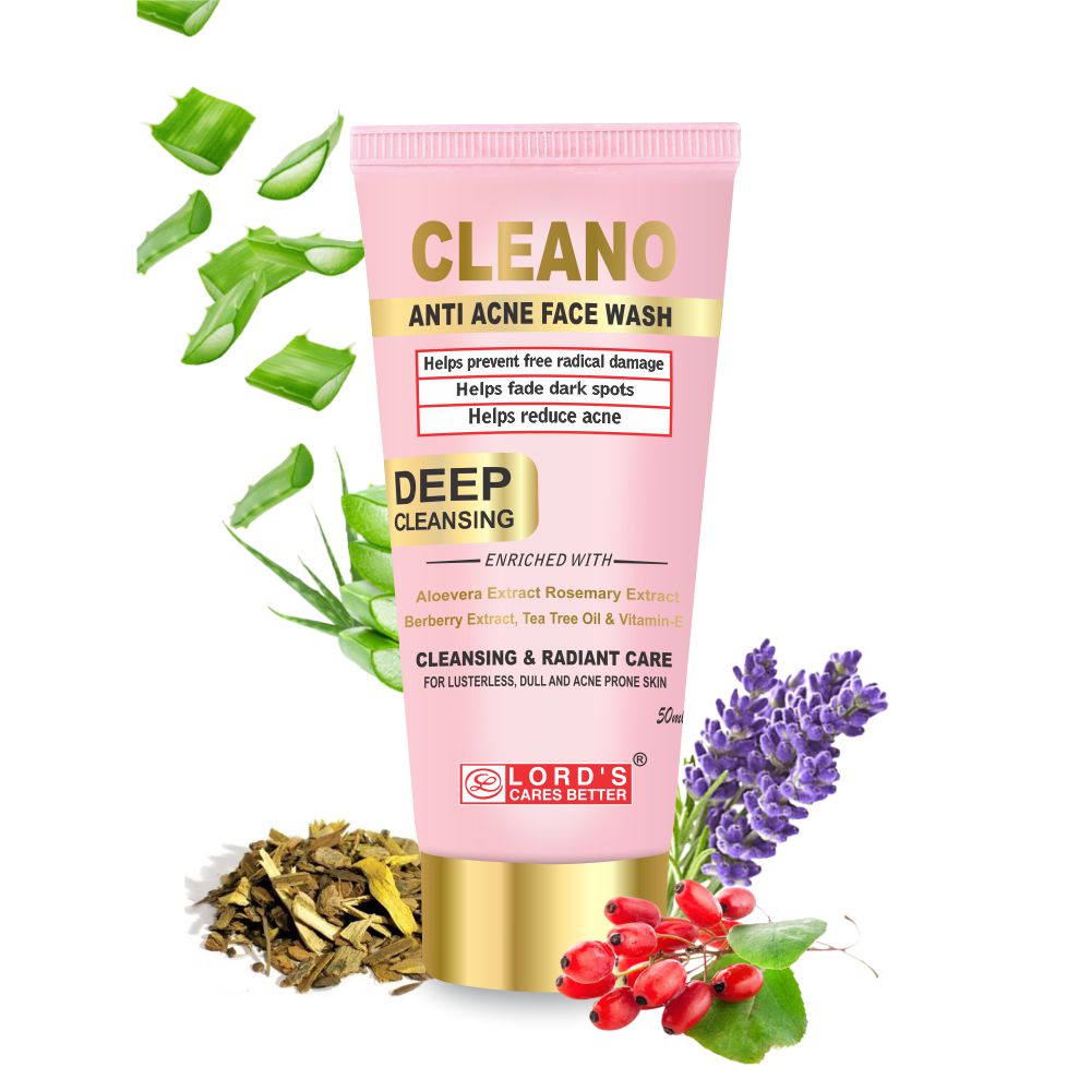 Cleano – Anti Acne Face Wash (50 ml)