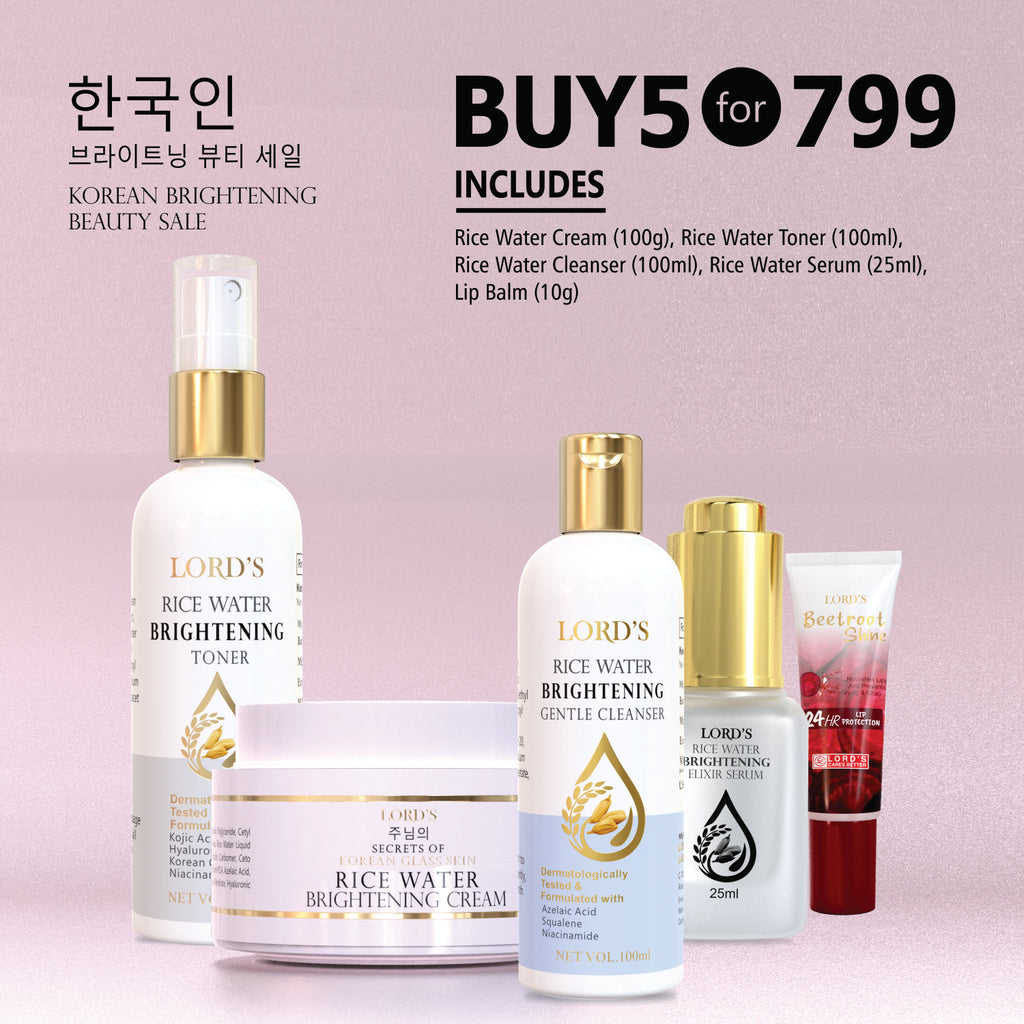 Rice Water Brightening Kit