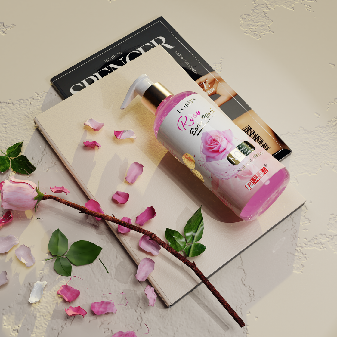 Rose Body Wash (300 Ml)