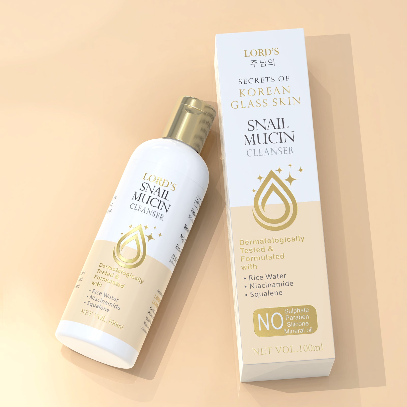 Lord's Snail Mucin Cleanser (100ml)