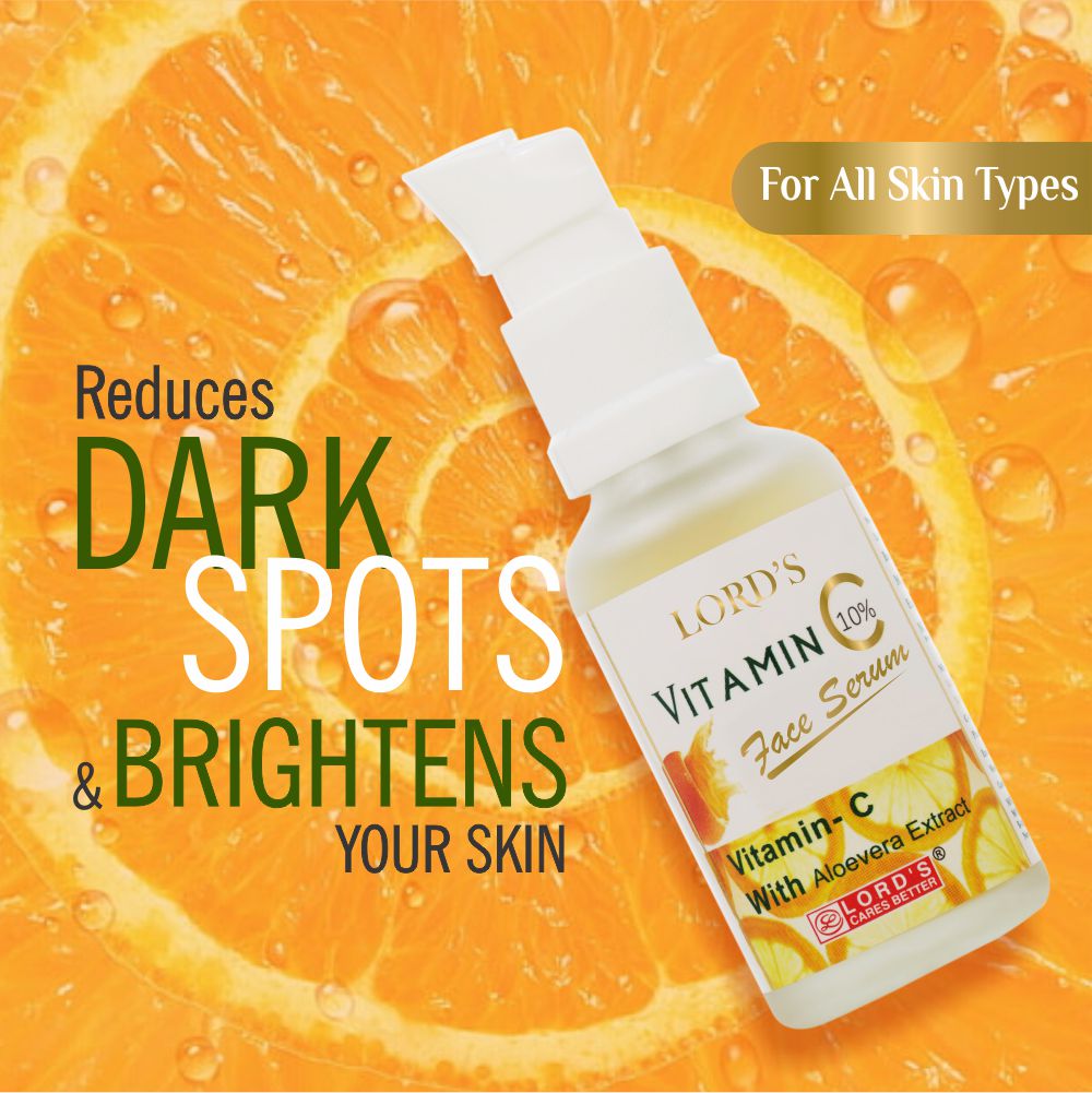 Lord's Vitamin C Face Brightening Kit (150ml + 30ml + 100ml)