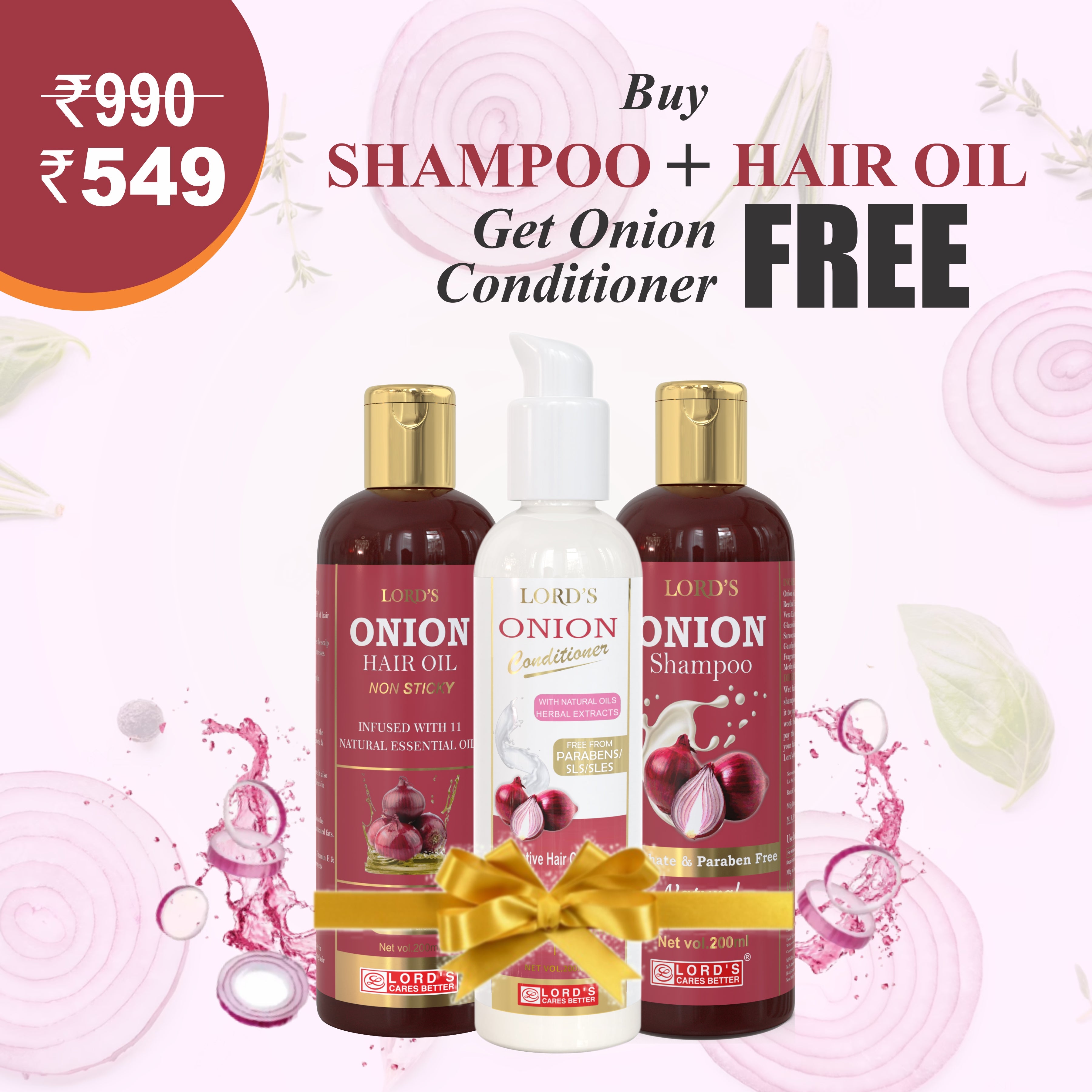 Onion Nourishment Bundle (600 ml)